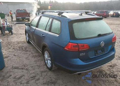 2017 Volkswagen Golf Alltrack Tsi S/Tsi Se z USA, uszkodzony, nr VIN 3VWM17AU3HM536844